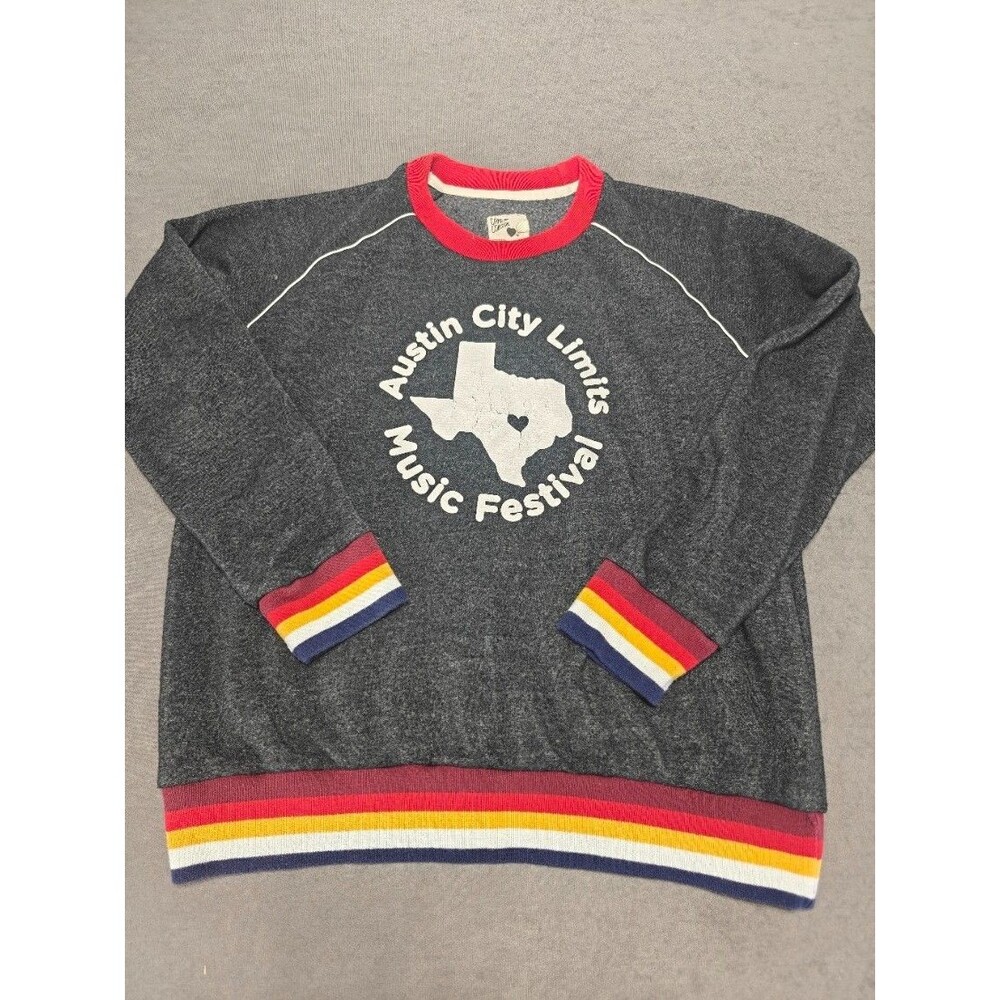 Camp Collection Austin City Limits Music Festival Sweatshirt XL Retro Stripe